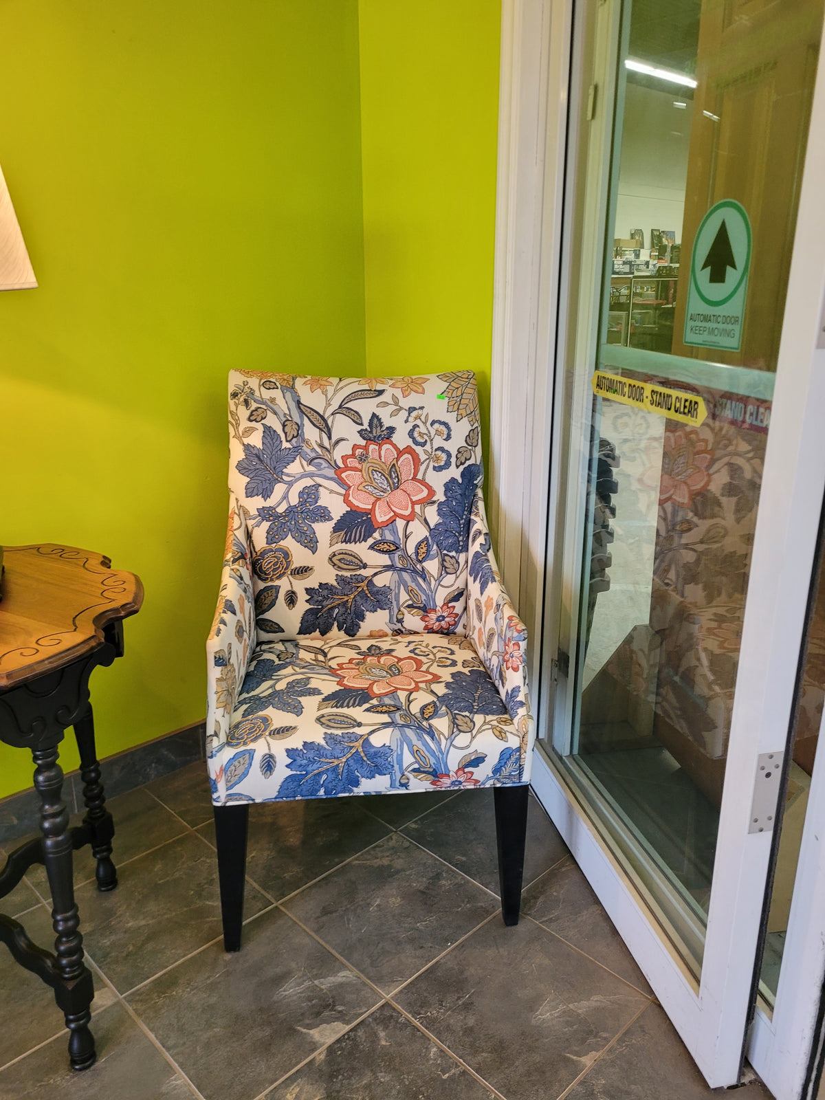Floral Accent Chair