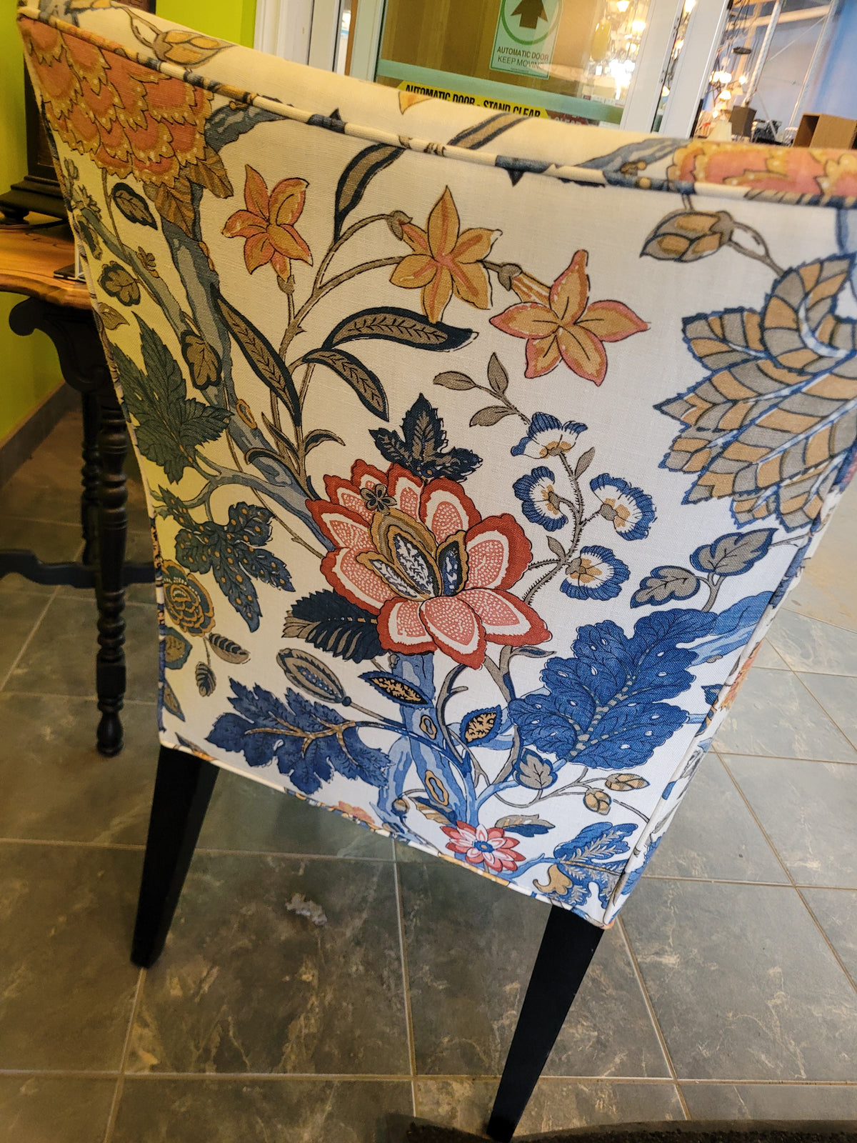 Floral Accent Chair