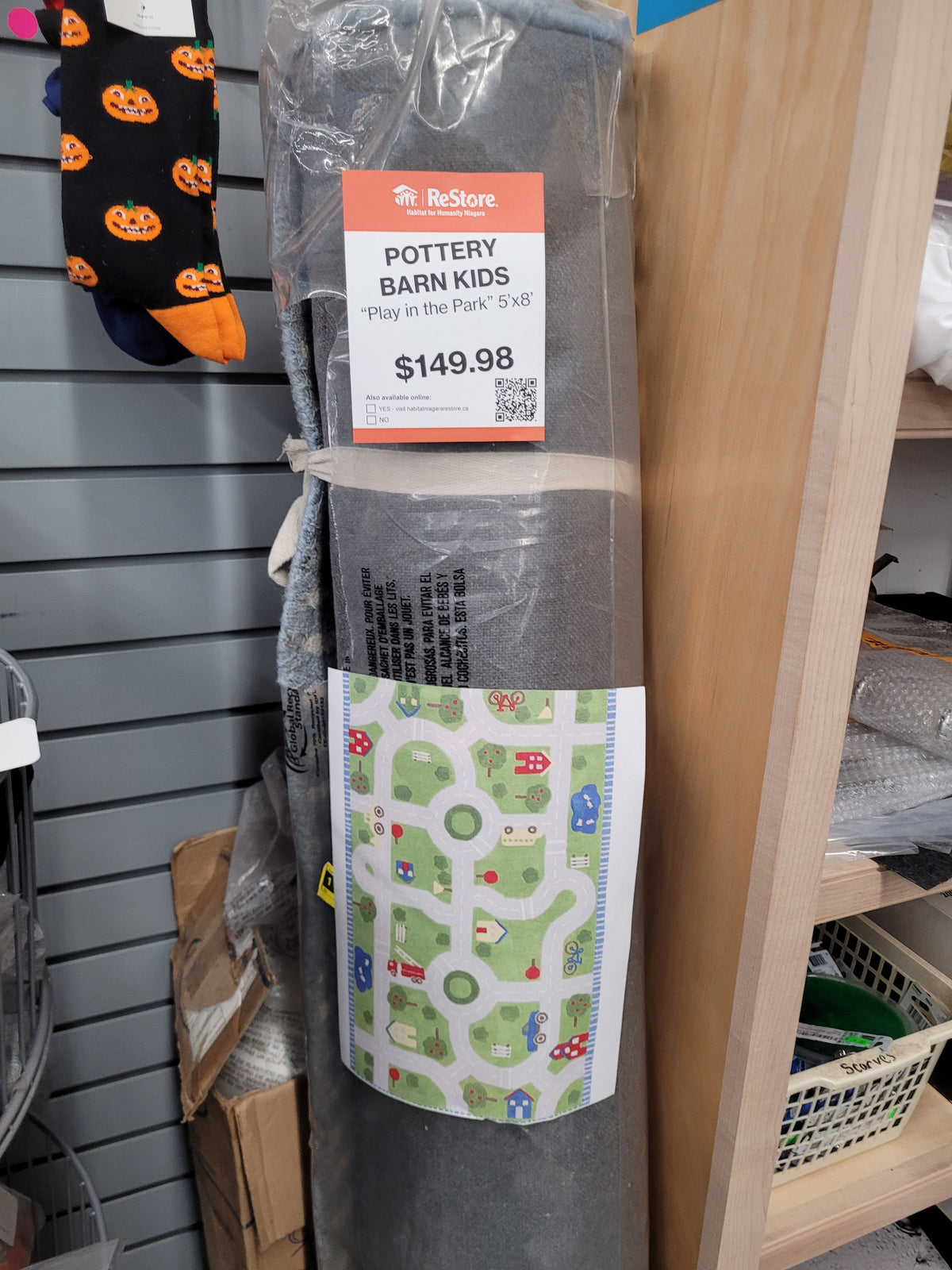 Pottery Barn Kids “Play in the Park” Area Rug – 5' × 8'