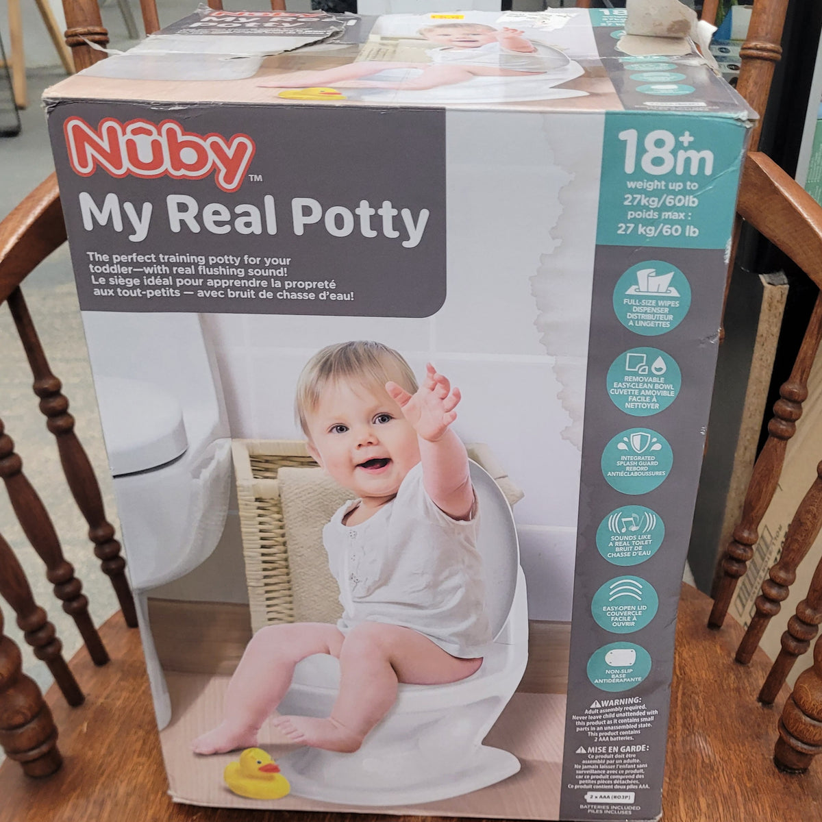 Nuby My Real Potty – Toddler Training Toilet