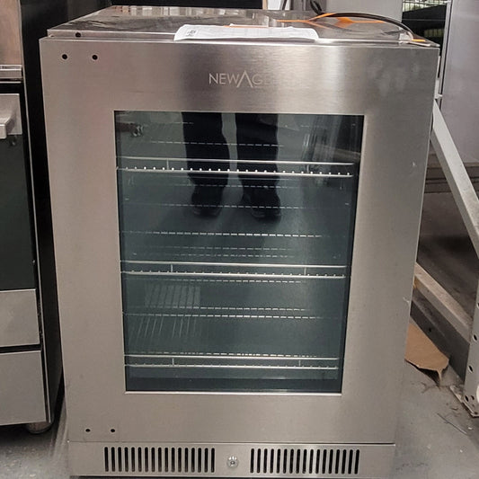 NewAge Stainless Steel Beverage Fridge