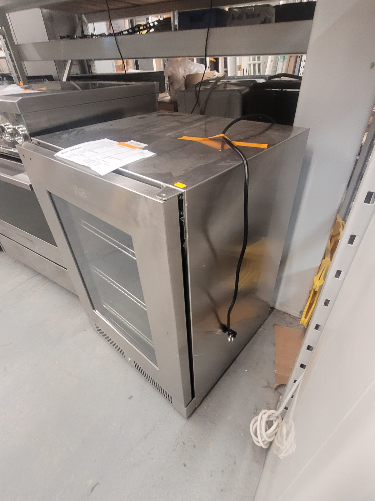NewAge Stainless Steel Beverage Fridge