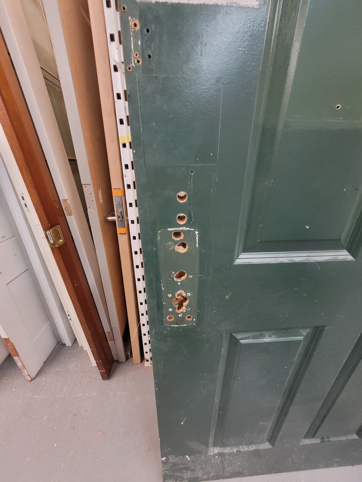Green or Burgundy Six-Panel Door – 20-Minute Fire Rating