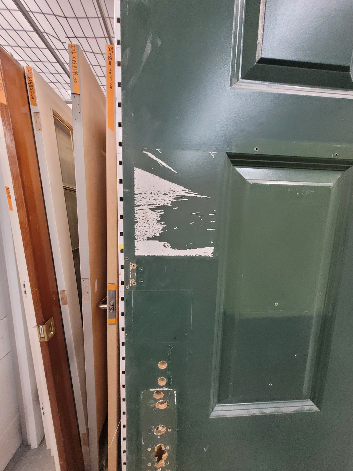 Green or Burgundy Six-Panel Door – 20-Minute Fire Rating
