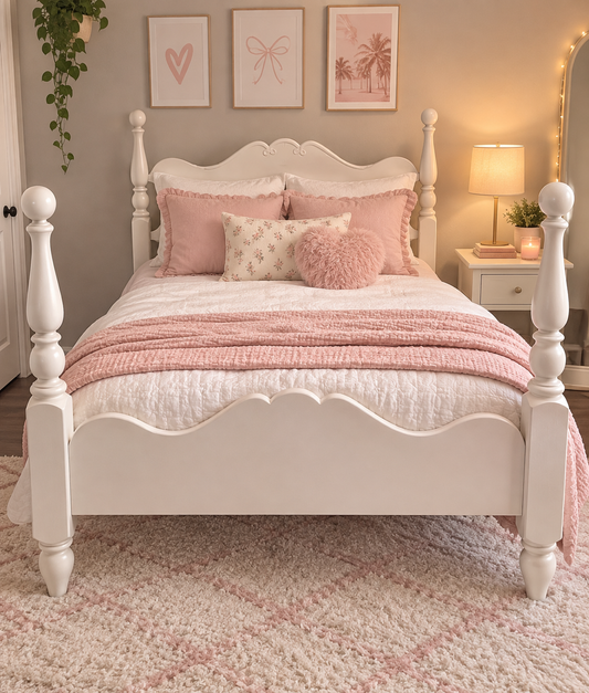 VINTAGE DOUBLE BED WITH PROMISE