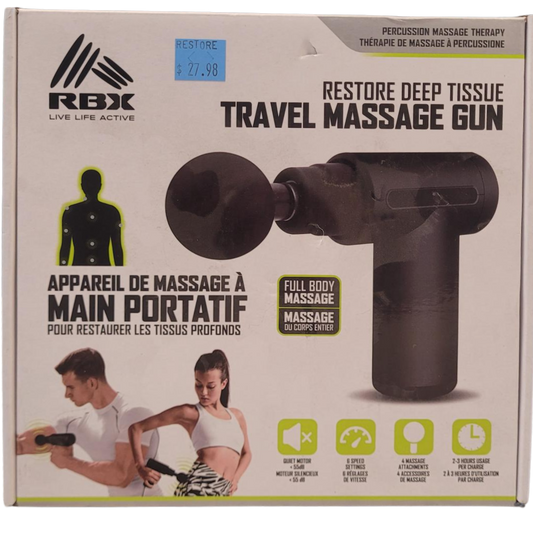 Deep Tissue Massage Travel Massage Gun