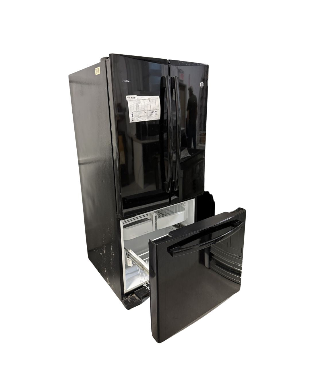 GE Profile French Door Refrigerator with Bottom Freezer