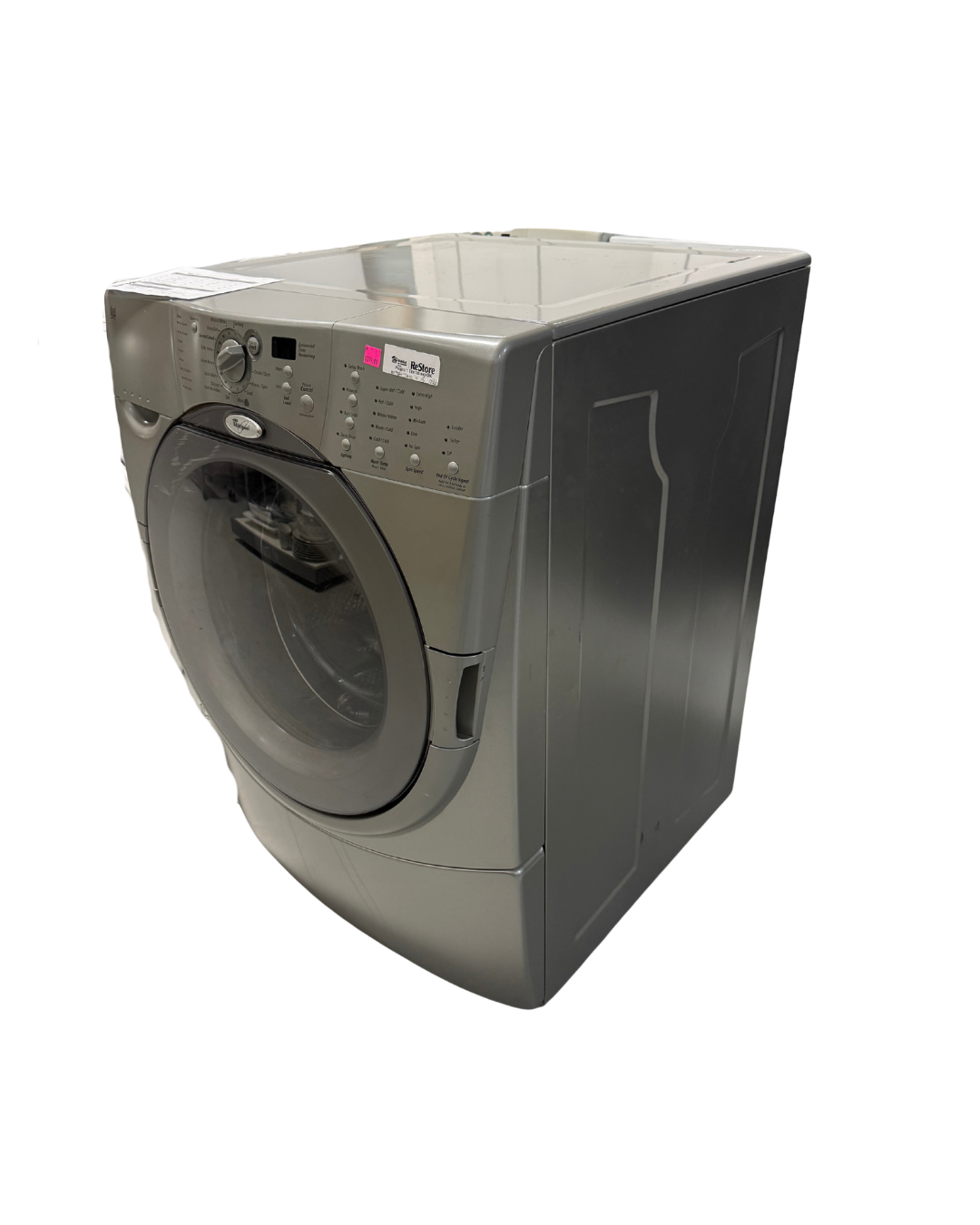 Whirlpool Duet Silver Front Load Washing Machine