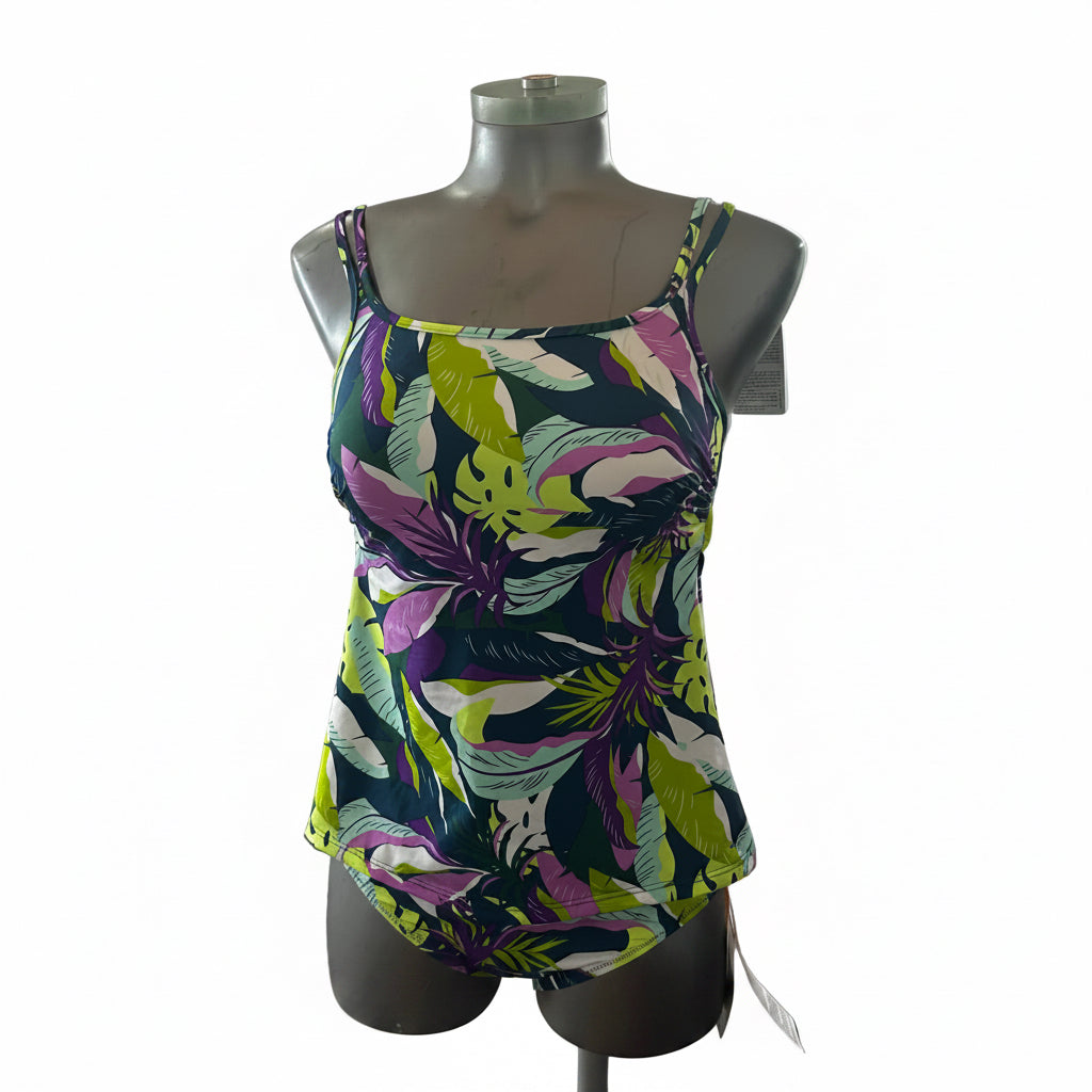 Anita Care Carini “Green Fever” Mastectomy Tankini - Sz 10/12 (N2)