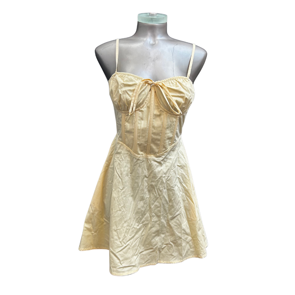 SIM & SAM Yellow Sundress