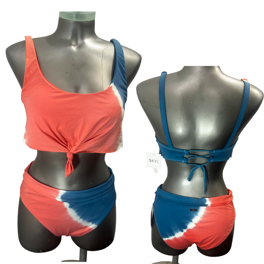 Skye Hand-Dyed 2pc Swimwear - Sz Large (C9)