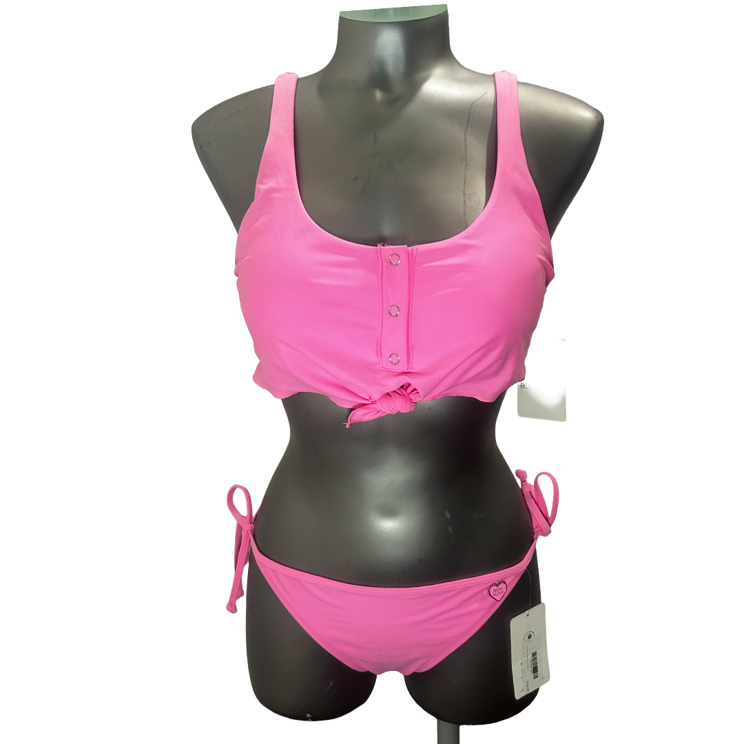 Body Glove 2-Piece Bikini – Size XL (C6) Pink