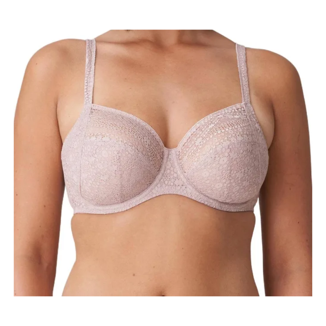 PrimaDonna Twist Half Padded Plunge Bra - Rosewood