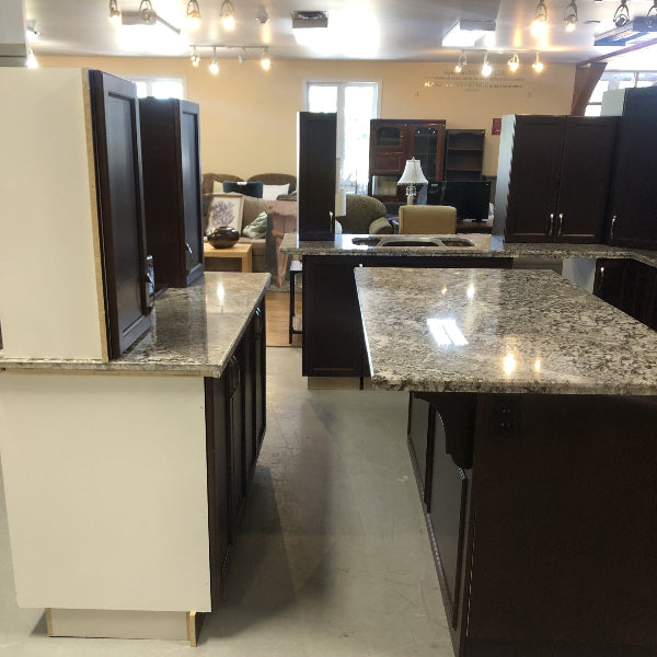 Brown Shaker Kitchen with Granite