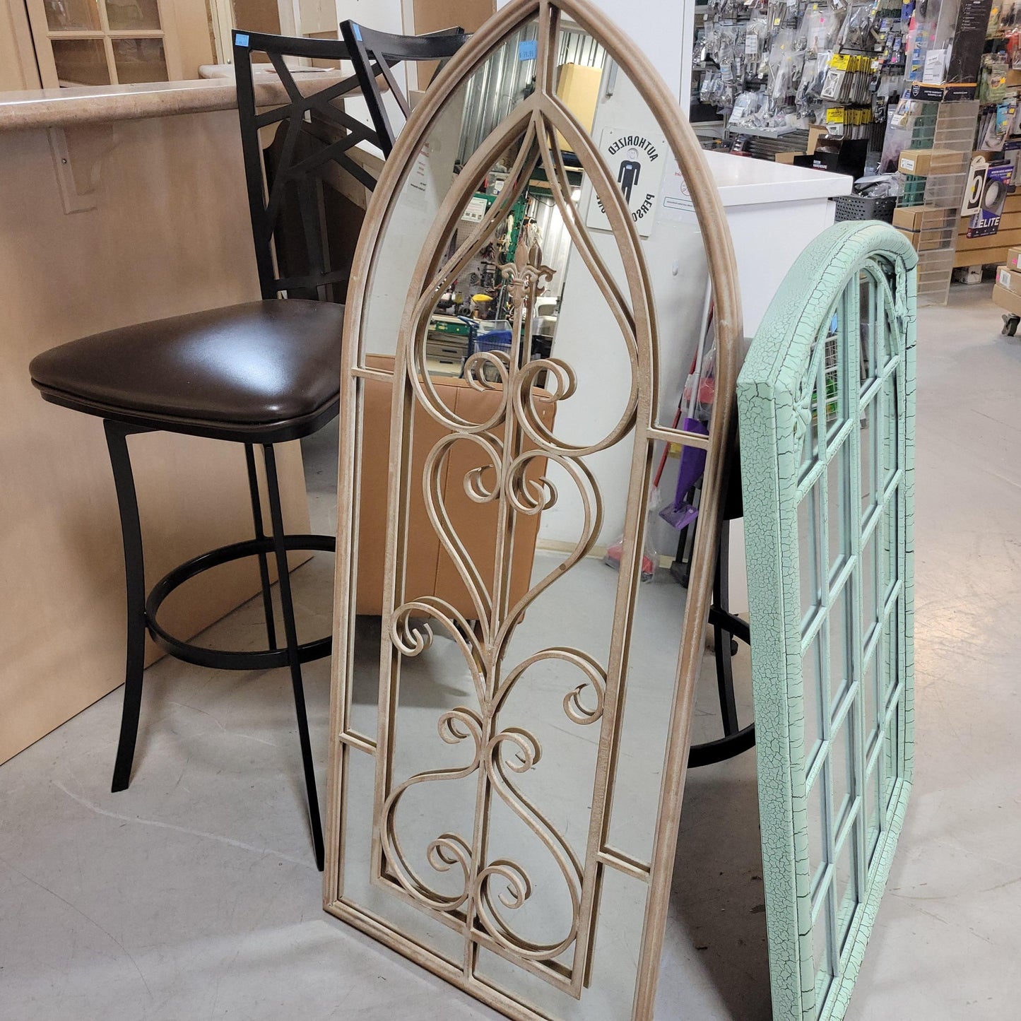 Beige Mirror
