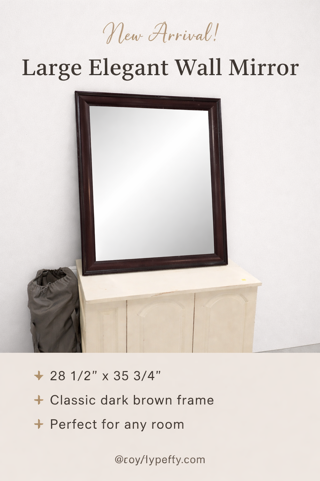 Dark Brown Mirror