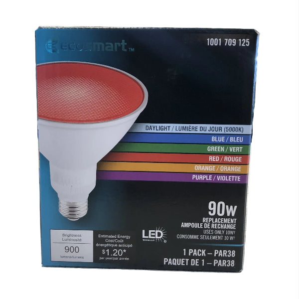 EcoSmart LED PAR38 Colour Selectable Flood Light