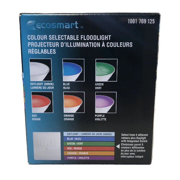 EcoSmart LED PAR38 Colour Selectable Flood Light