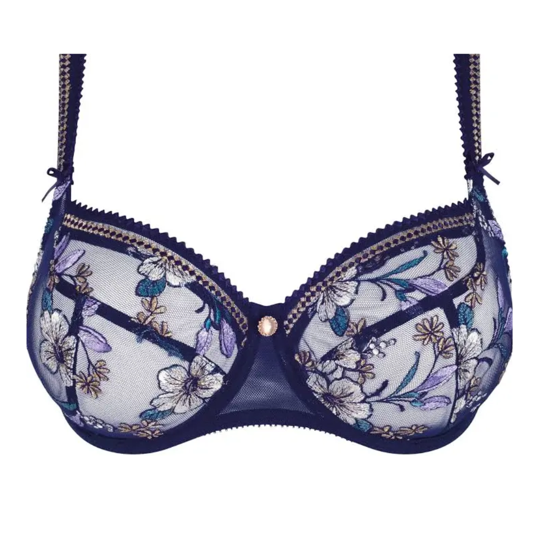 Empreinte Lauren Full Cup Low Neck Underwire Bra - Night Magic