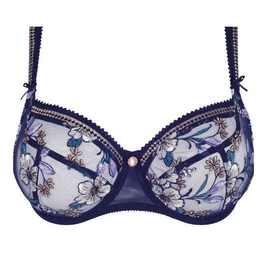 Empreinte Lauren Full Cup Low Neck Underwire Bra - Night Magic