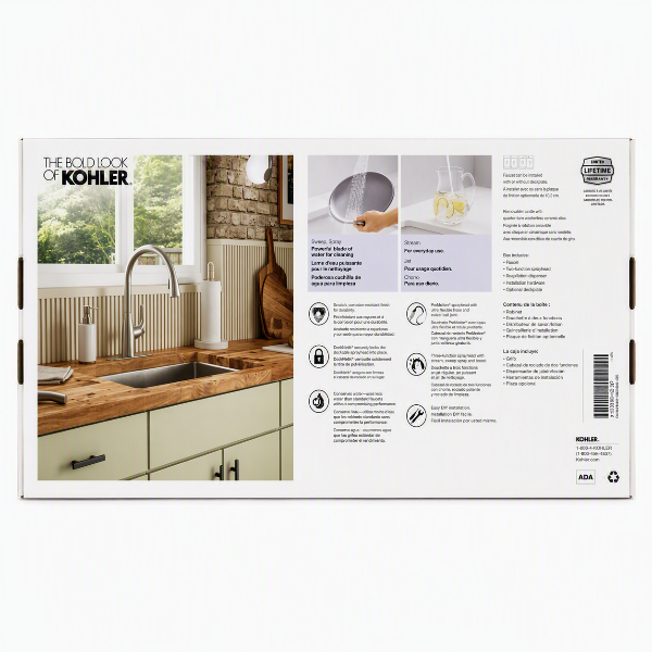 KOHLER Trove Pull-Down Kitchen Faucet