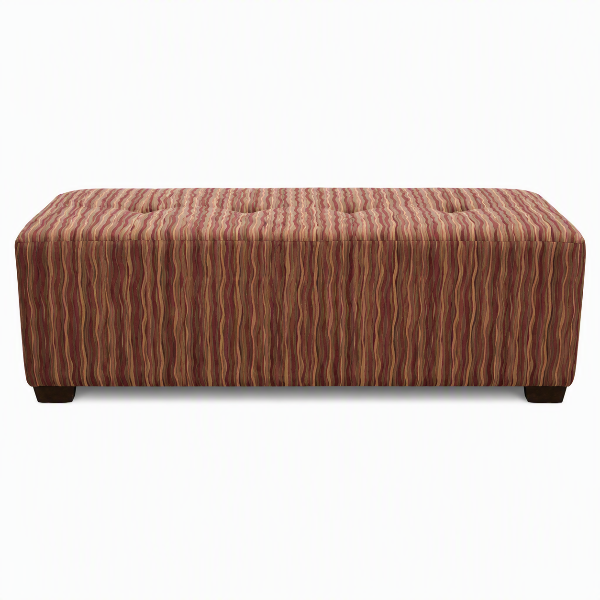 Modern Patterned Ottoman with Integrated Table