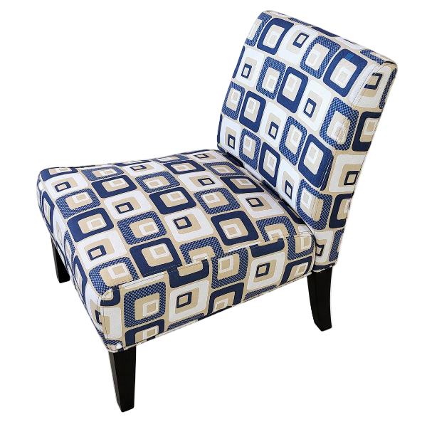 Modern Geometric Accent Chair