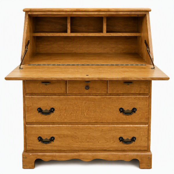 Oak Style Secretary Desk