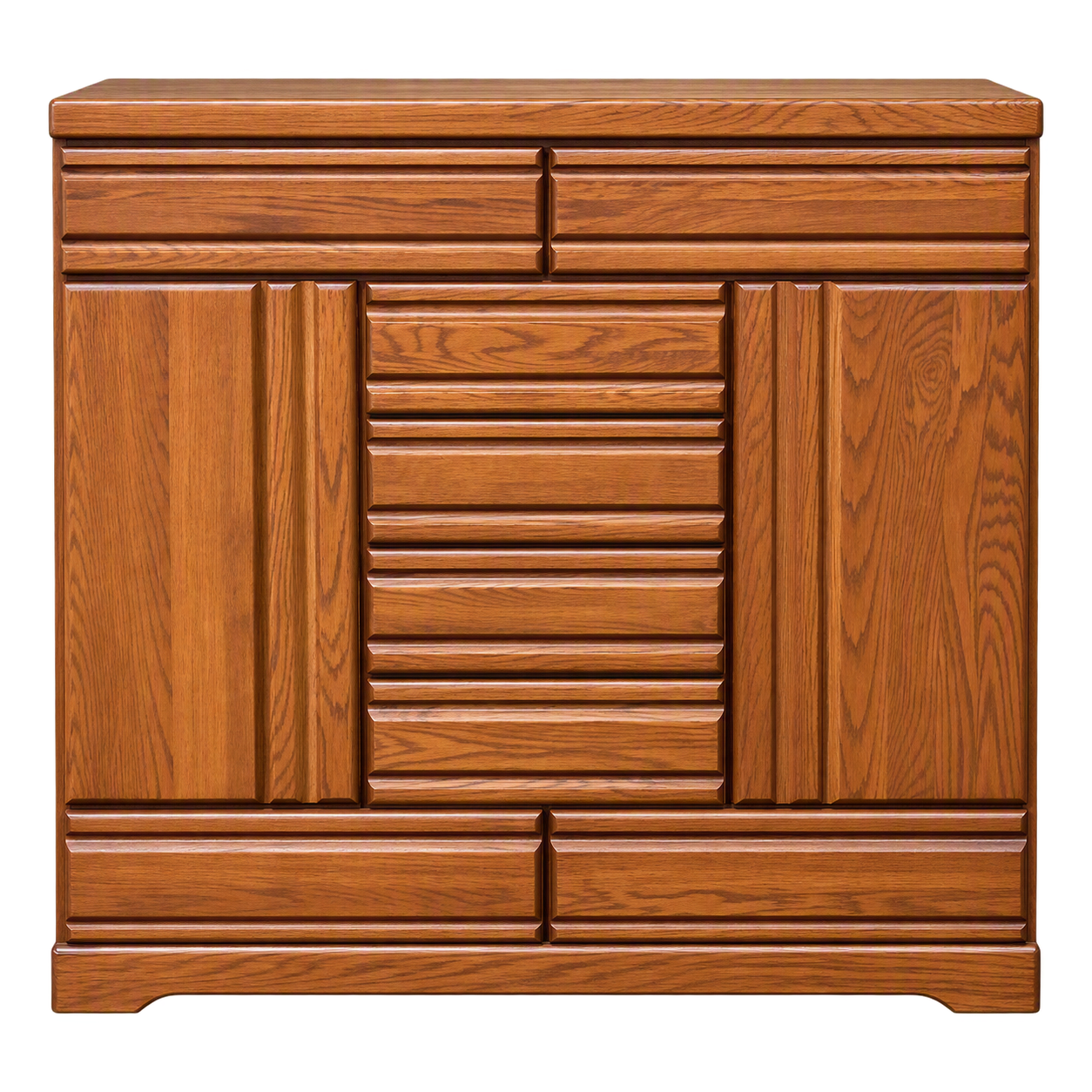 Rustic Oak Solid Dresser
