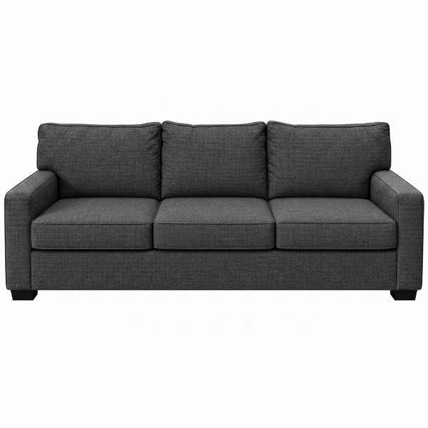 Modern Dark Grey Couch