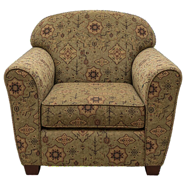 Traditional Pattern Accent Chair