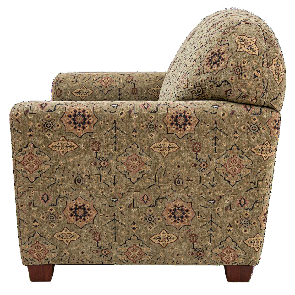 Traditional Pattern Accent Chair