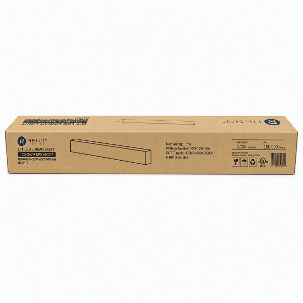 Reno Lighting 2FT LED Linear Light