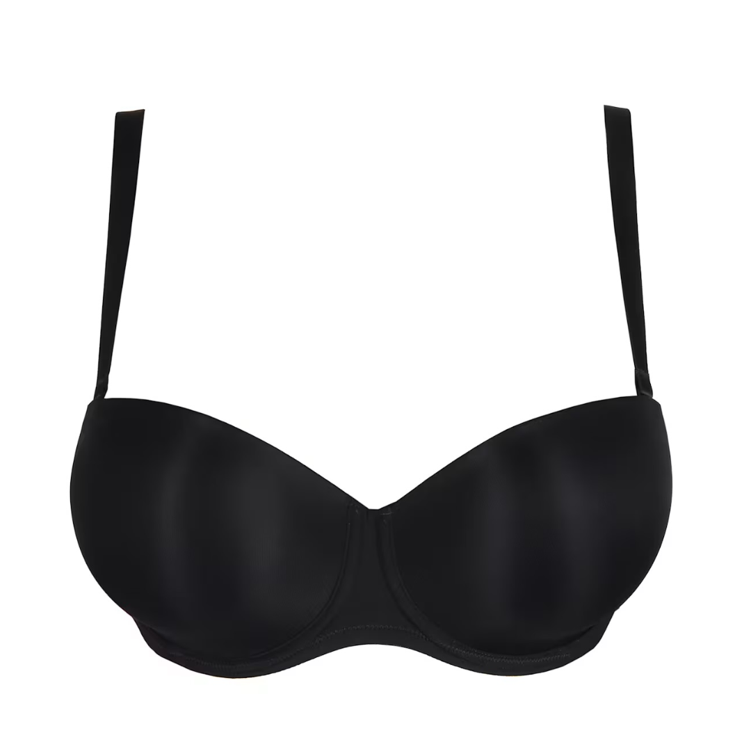 Prima Donna Figuras Strapless Bra - Charcoal