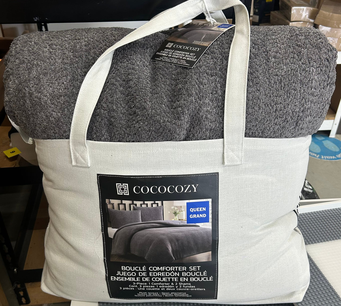 LQ - COCOCOZY QUEEN COMFORTER SET