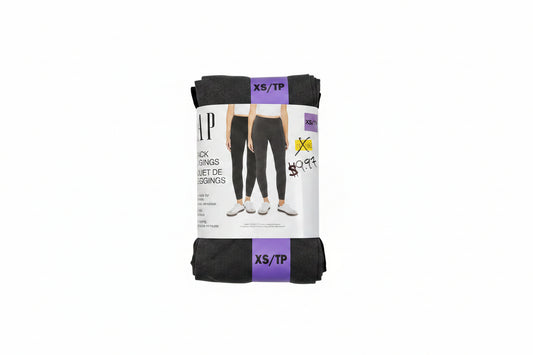 LQ - GAP 2 PACK LEGGINGS - WOMENS EXTRA-SMALL