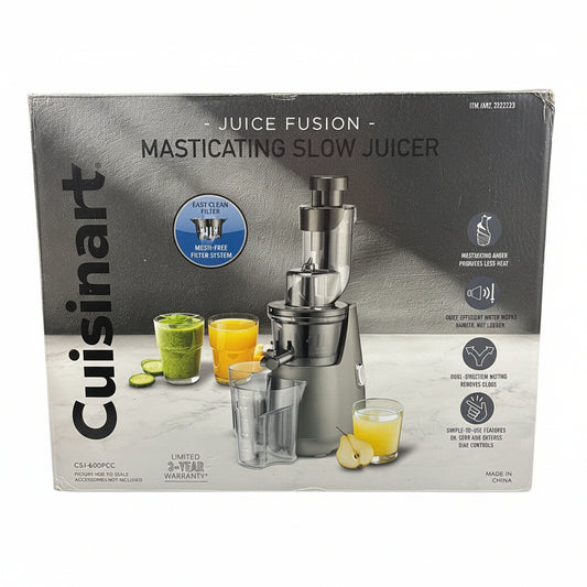 CUISINART SLOW JUICER