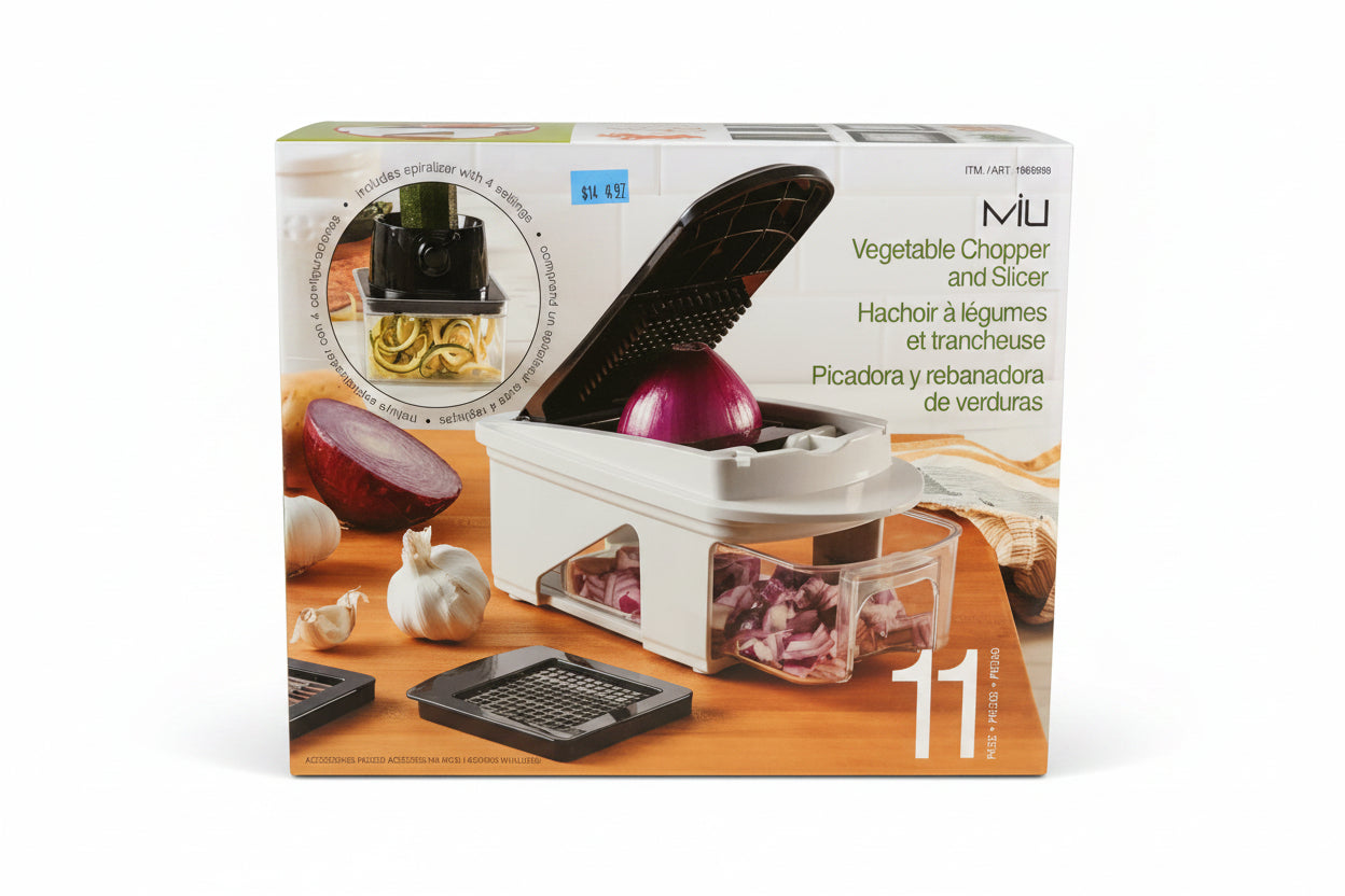 MILI VEGETABLE CHOPPER AND SLICER