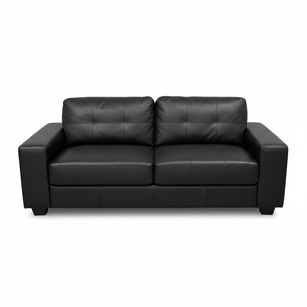 LEATHER LOVESEAT