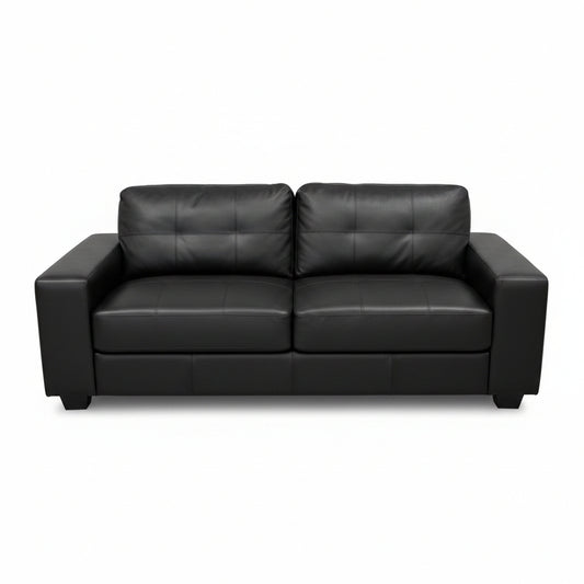 LEATHER LOVESEAT