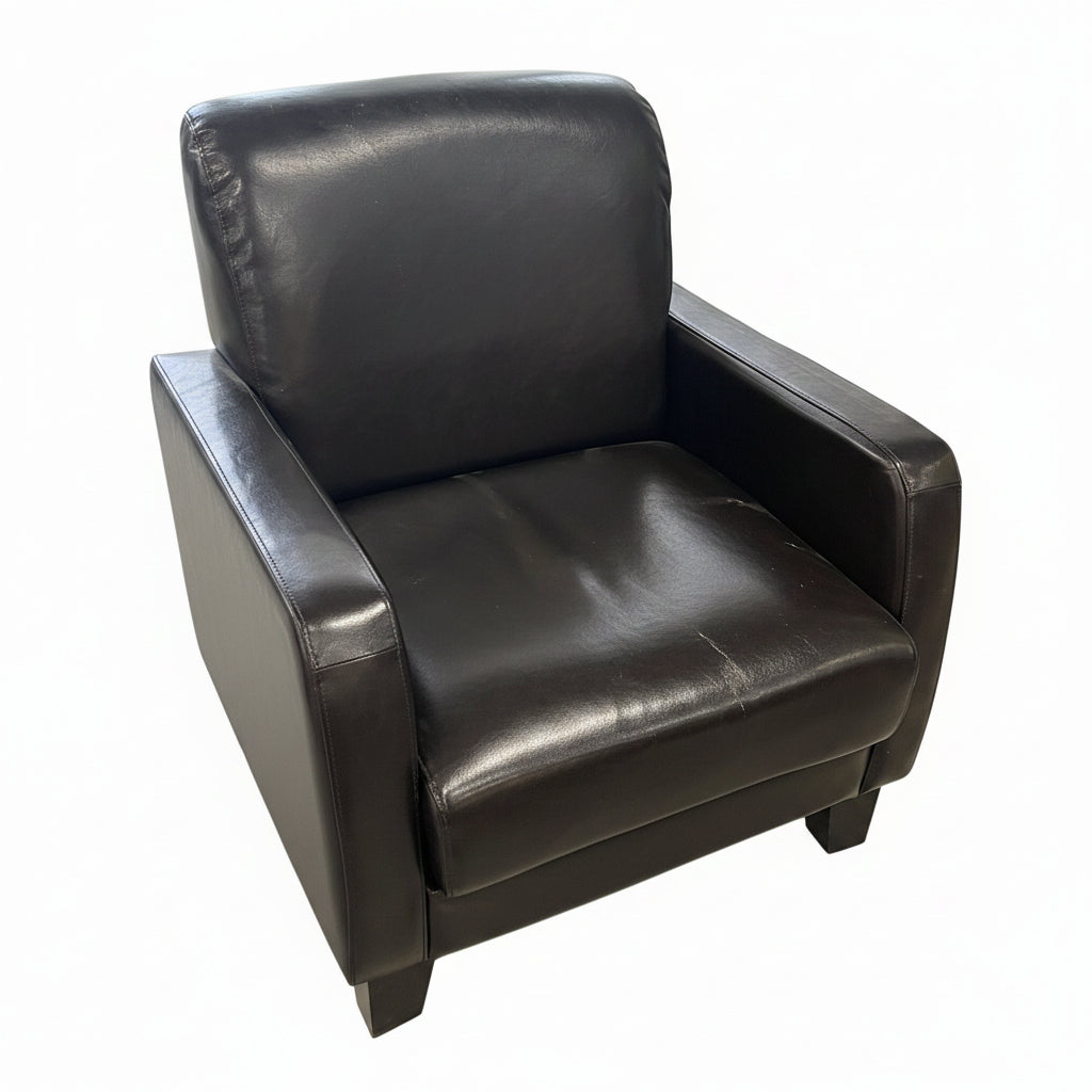BLACK ARMCHAIR