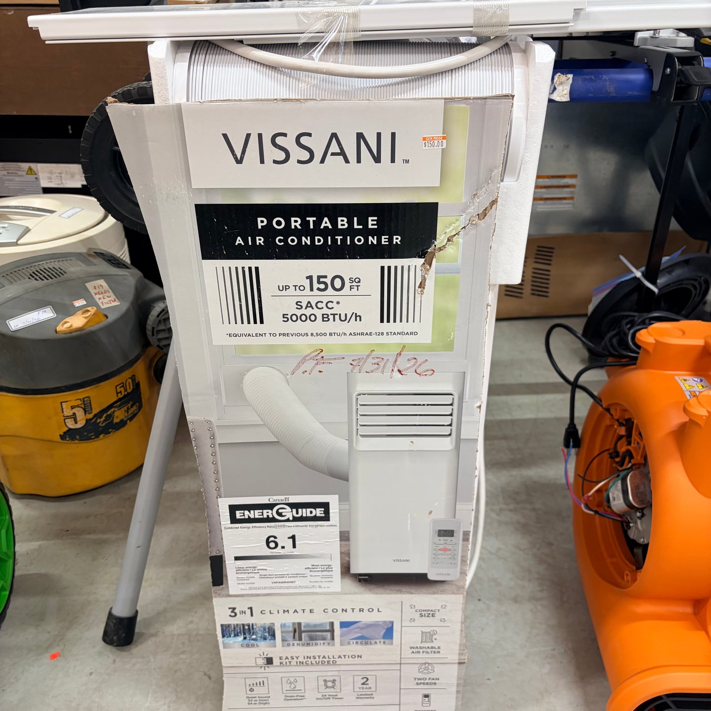 VISSANI PORTABLE AIR CONDITIONER