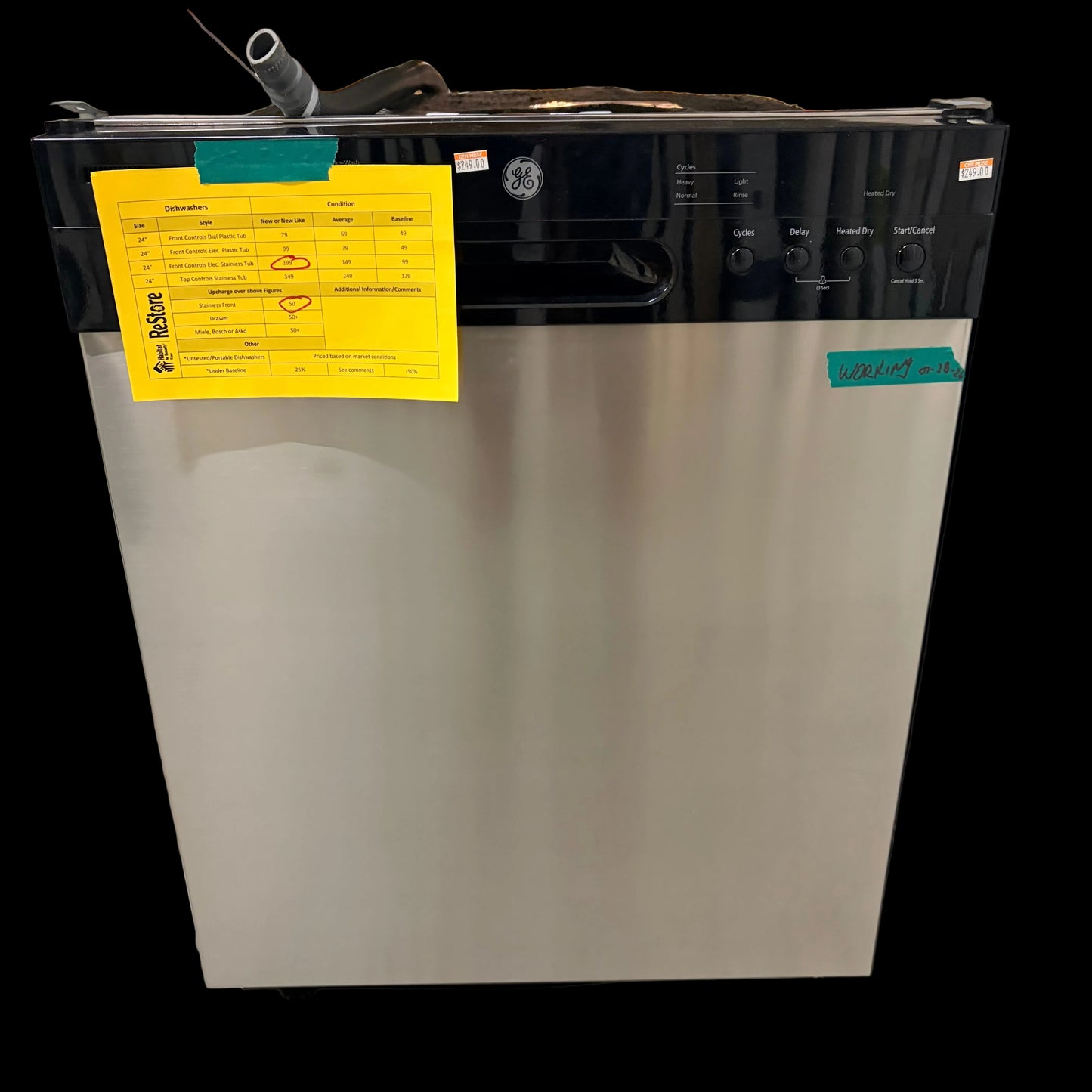GE DISHWASHER
