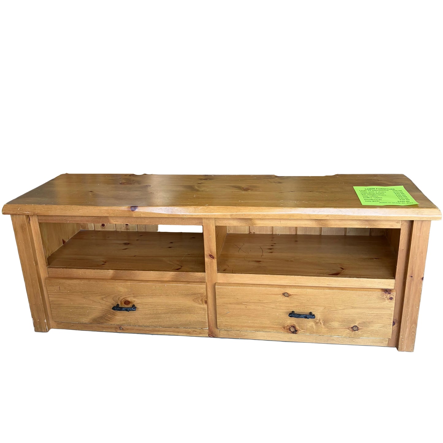 CABIN WOOD STORAGE DRESSER