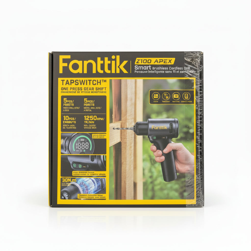 LQ - FANTTIK Z100 APEX SMART BRUSHLESS CORDLESS DRILL