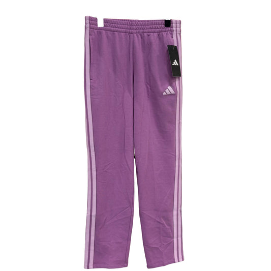 PURPLE KIDS ADIDAS JOGGERS (L)
