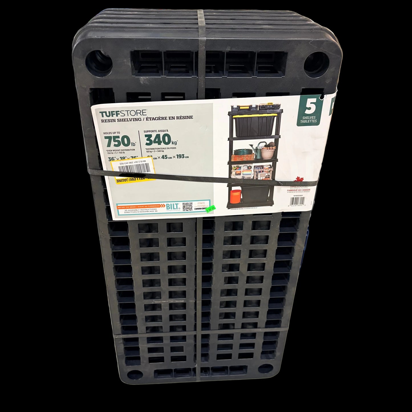 TUFFSTORE RESIN SHELVING