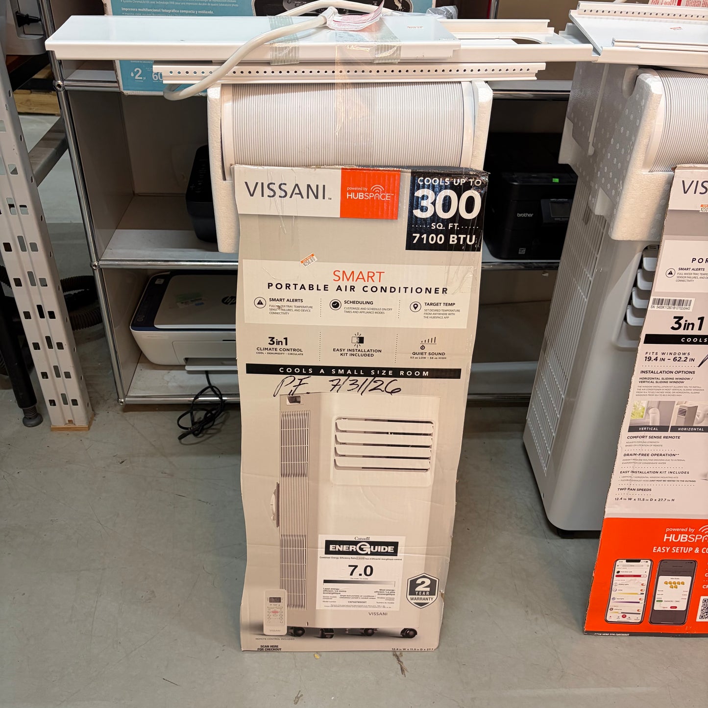 VISSANI PORTABLE AIR CONDITIONER