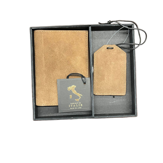 Real Leather Passport Cover & Bag Tag