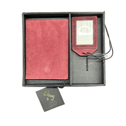 Real Leather Passport Cover & Bag Tag